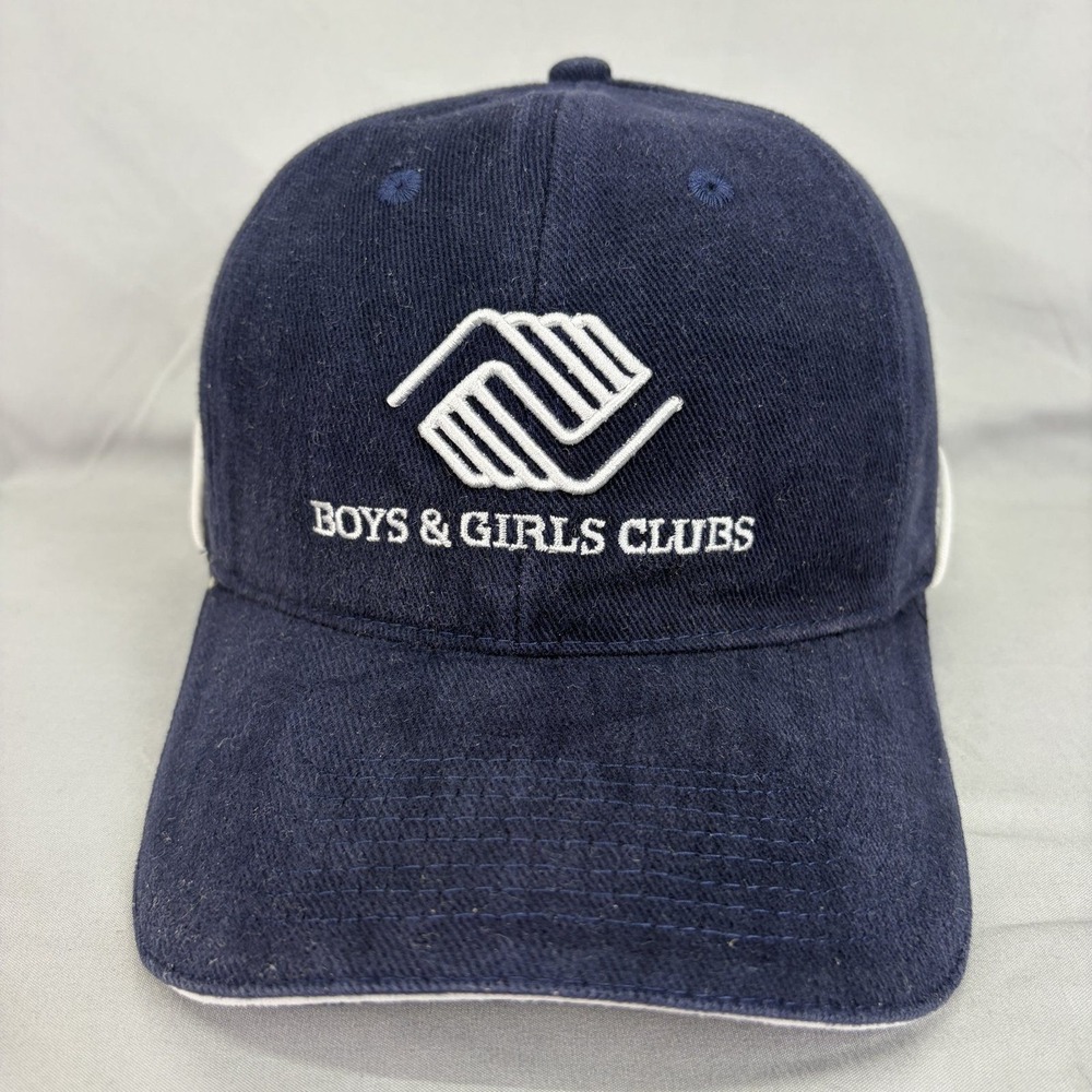 Anaconda Hat Boys & Girls Clubs Unisex OSFA Navy Blue Logo Baseball Cap